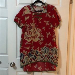 Stunning Chinese dragon dress top
